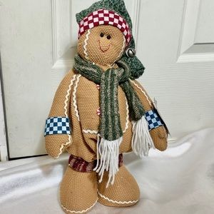NEW Mayrich Christmas Decor standing decor winter hat heavy legs standing